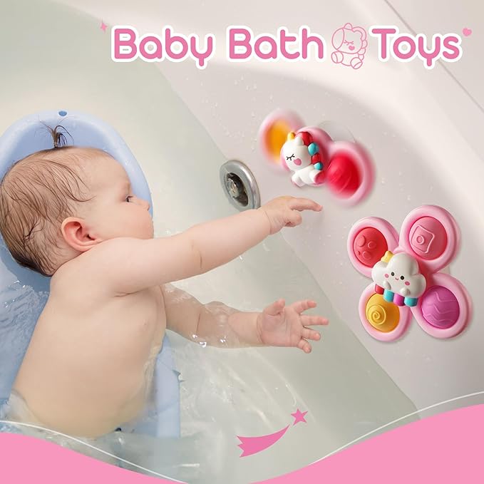 ALASOU 3PCS Pop Suction Cup Spinner Toys - Image 2