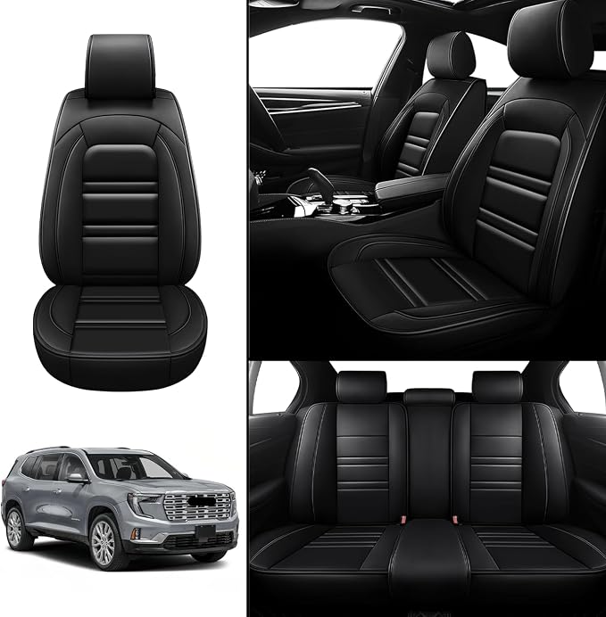 Seat Covers for gmc Acadia 2016-2025 | 5-Seats Leather Seat Covers - Image 2
