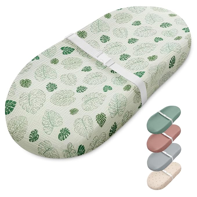 Blissful Diary Muslin Baby Changing Pad by ForEveryBabysBetterLife