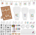 162Pcs Baby Shower Game Decorations Kit by Pydeeirom