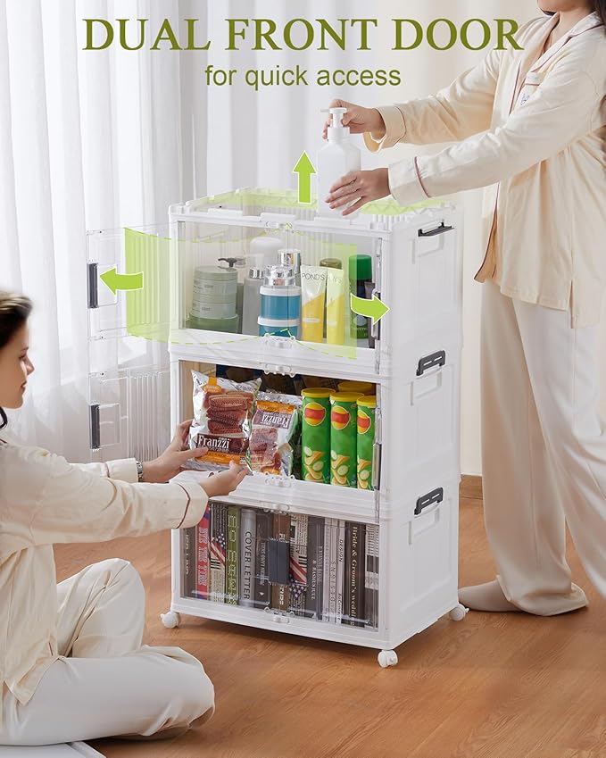 OlarHike 48QT Stackable Storage Bins - Image 5