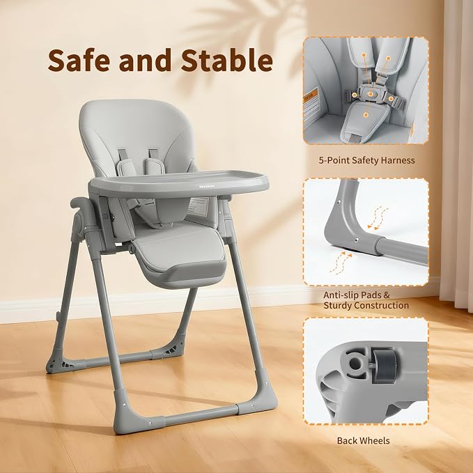 High Chair, Foldable High Chairs - Image 6