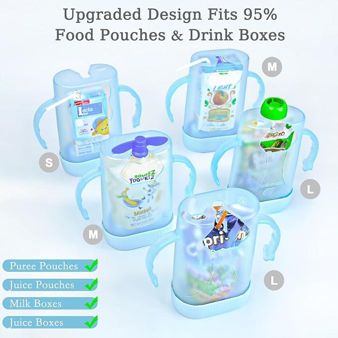 MOMUSE Dual-Lid Squeeze Pouch Holder - Image 4