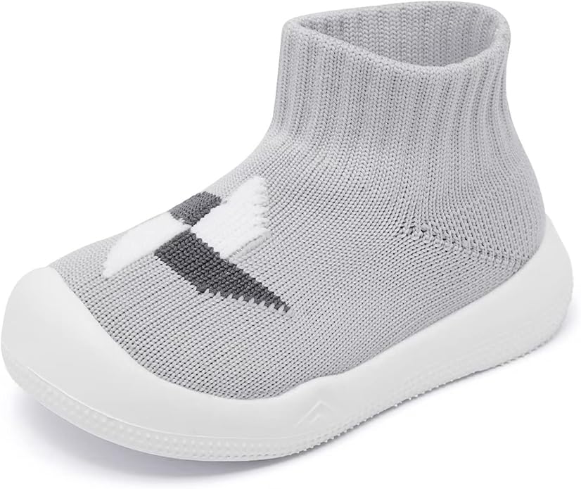 Eashi Baby Boy Girl Non-Skid Indoor Infant Walking Shoes Breathable Warm by EashiShoes