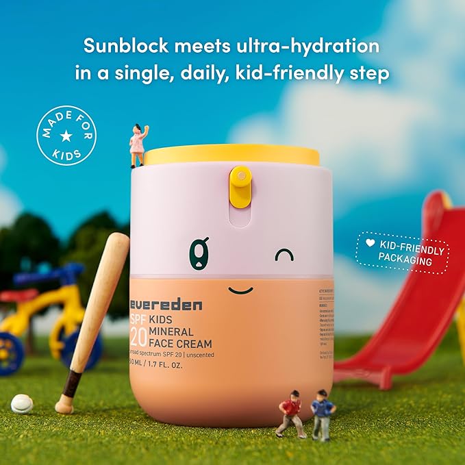 Evereden Kids Face Cream, 1.7 oz. | Fragrance-Free and Kids Face Lotion - Image 4