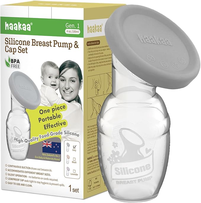 haakaa Manual Breast Pump Breastfeeding Pump by haakaa