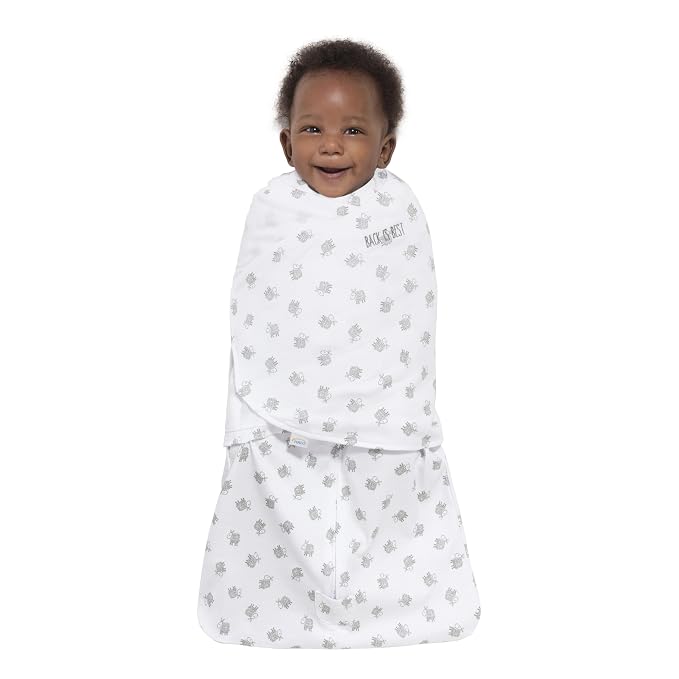 HALO 100% Cotton Sleepsack Swaddle, 3-Way Adjustable Wearable Blanket, TOG 1.5 - Image 2