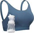 Momcozy Hands Free Pumping Bra, Adjustable Breast-Pumps Holding and Nursing Bra by Momcozy