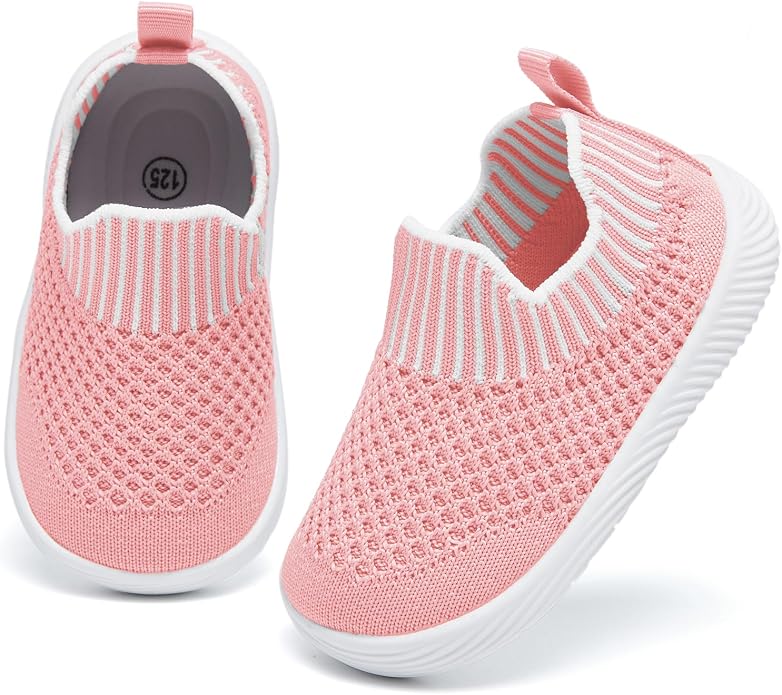 MORENDL Baby Toddler Walking Socks Non-Slip Breathable Unisex Casual Sneakers - Image 2
