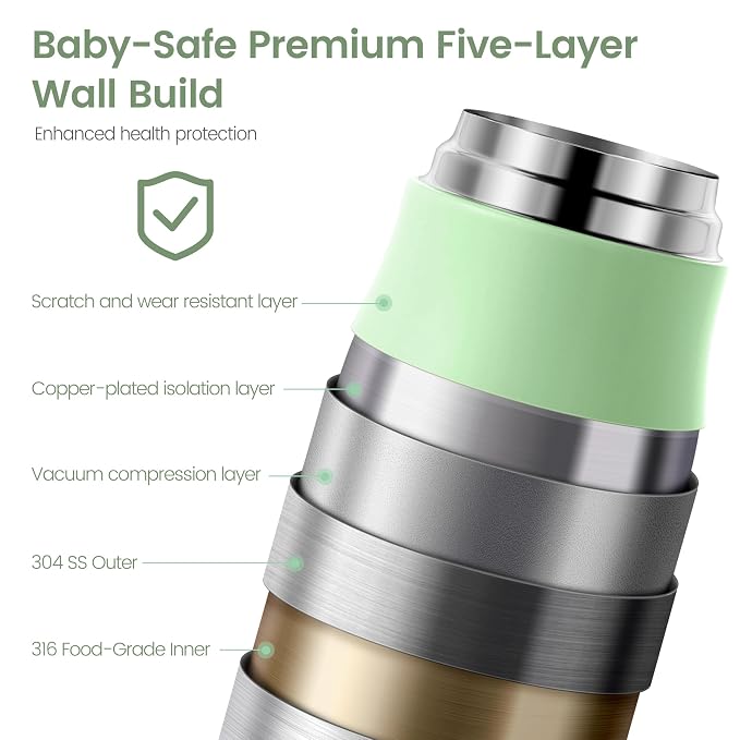 Portable Bottle Warmer for Travel, 3Min Fast Heating Bottle Warmer for - Image 6