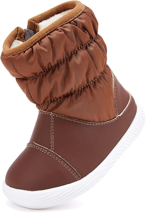 BMCiTYBM Baby Boy Girl Snow Boots Waterproof Winter Warm Booties Nonslip - Image 3