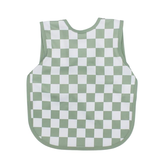 BapronBaby Sage Checkerboard Bapron by BapronBaby