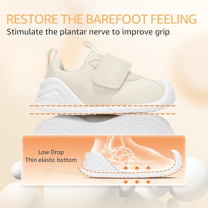 Baby Shoes Wide Toe Box Infant Boy Girl First Walker Shoe Toddler Crib Barefoot - Image 6
