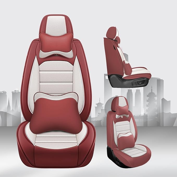 JOJ Car Seat Cover Fit for Toyota Highlander 2001-2025, 7 Seat Car Seat Cover - Image 3