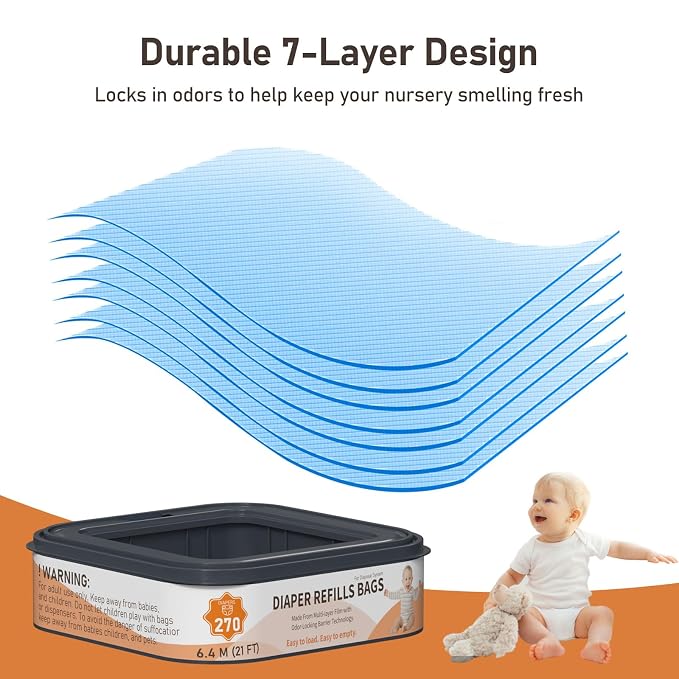 Standard Square Refills Disposal Bags Refill Compatible - Image 3