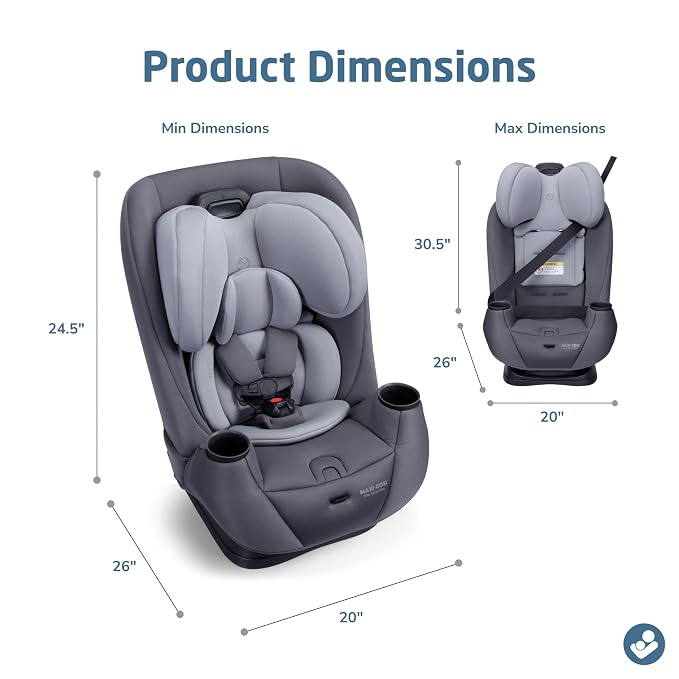 Maxi-COSI Pria All-in-One Convertible Car Seat, Infant to Toddler Car Seat - Image 7