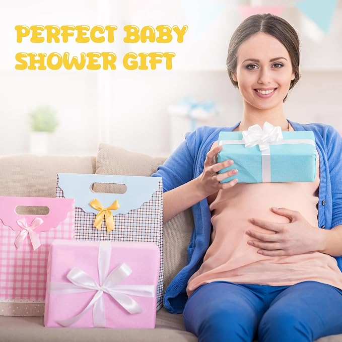 Breling 20 Pcs Baby Muslin Washcloth 12 x 12 Inch 100% Cotton Soft and - Image 6