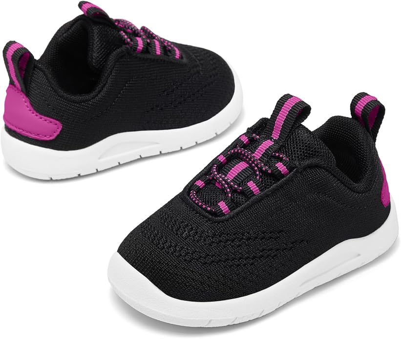 MORENDL Toddler Slip On Sneakers Baby Walking Shoes Non-Slip Breathable Unisex - Image 3