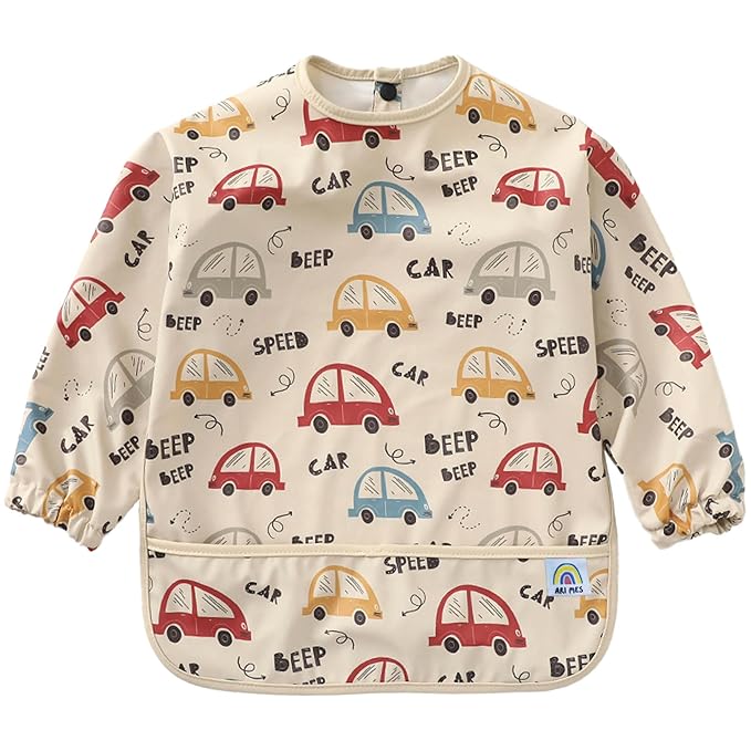 ARI MES Long Sleeves Waterproof Baby Bibs by ARIMES