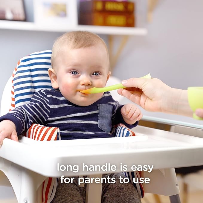 Olababy 100% Silicone Soft Tip Feeding Spoon - Image 3
