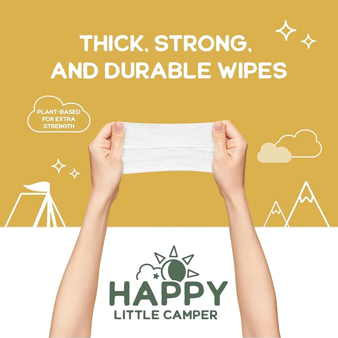 Happy Little Camper Ultra-Absorbent Super Saver Baby Diapers Size 3 - Image 7