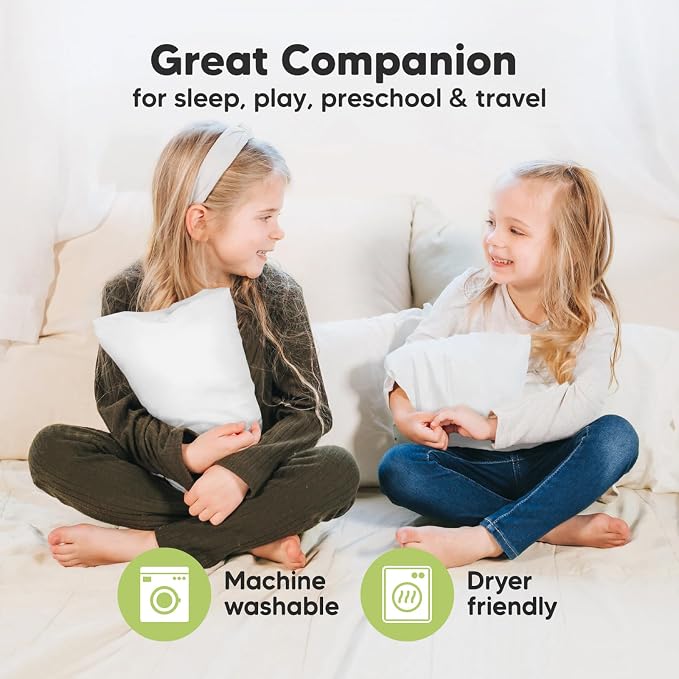 Mini Toddler Pillow with Pillowcase - Image 7