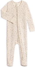 Colored Organics Baby Zip-Up Footed Sleeper by ColoredOrganics
