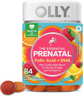 OLLY Essential Prenatal Gummy Multivitamin, Folic Acid, Vitamin D, Omega 3 DHA by OLLY