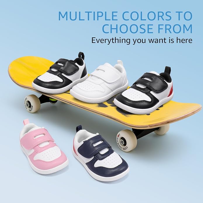 Toddler Wide Toe Box Barefoot Shoes Boys Girls Sneakers Zero Drop Kid Tennis - Image 9
