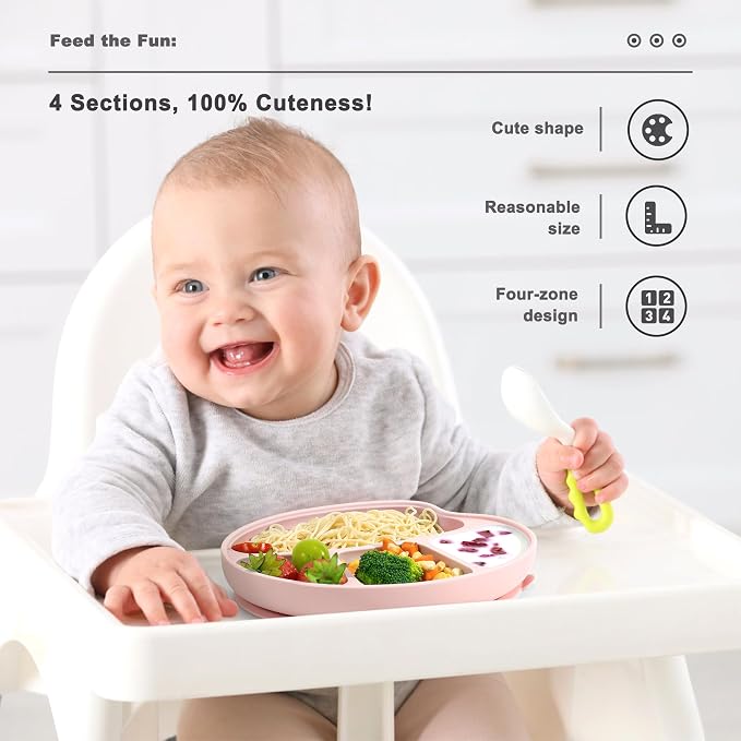 Li&Zhao Baby Bowls with Suction - Image 2