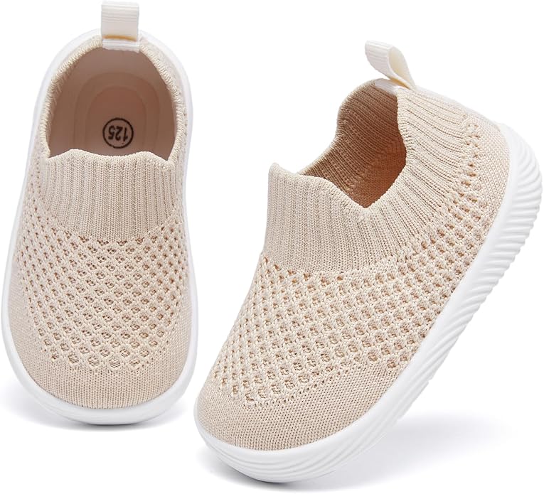 MORENDL Baby Toddler Walking Socks Non-Slip Breathable Unisex Casual Sneakers - Image 2