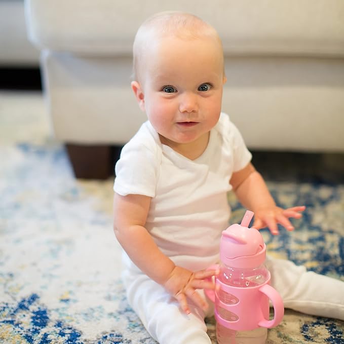Dr. Brown's Milestones Wide-Neck Sippy Straw Bottle - Image 5