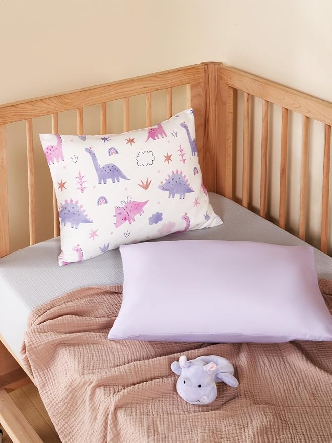 TILLYOU Toddler Pillowcases 13 x 18 Travel Pillow Case 2 Pack, Kids Pillowcases - Image 5