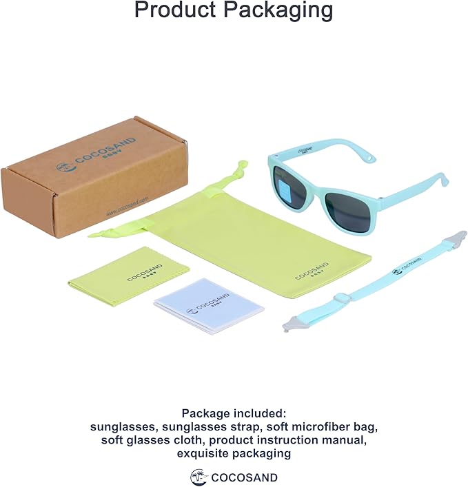 COCOSAND Flexible Baby Sunglasses - Image 2