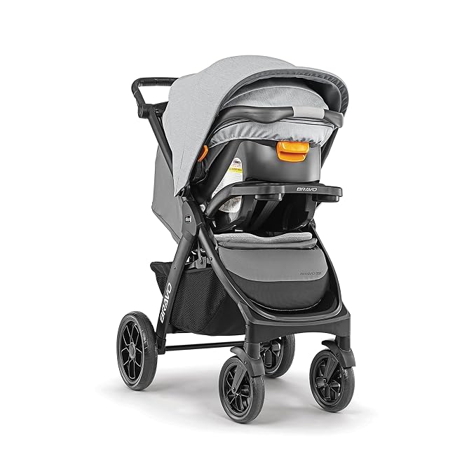Chicco Bravo LE Trio Travel System, Bravo LE Quick-Fold Stroller - Image 9