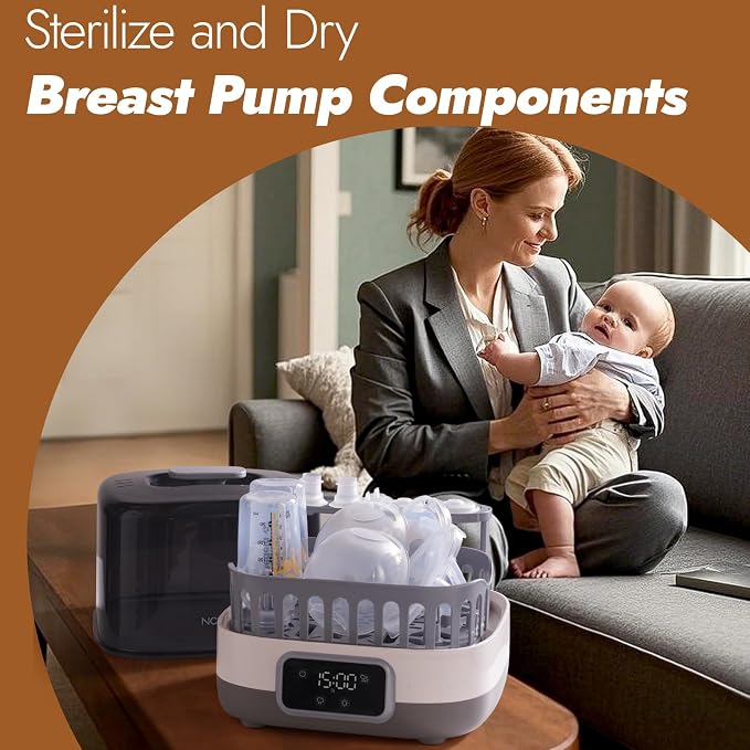 NCVI 20-Minute Baby Bottle Steamer Sterilizer and Dryer - Image 7