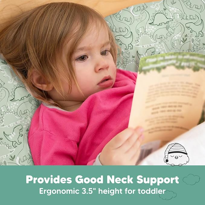 Toddler Pillow with Pillowcase - Image 5