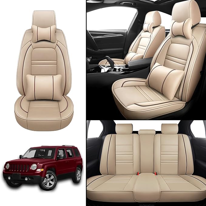 Car Seat Covers for JP Patriot 2009-2017 | 5-Seats Seat Covers, Waterproof Seat - Image 2