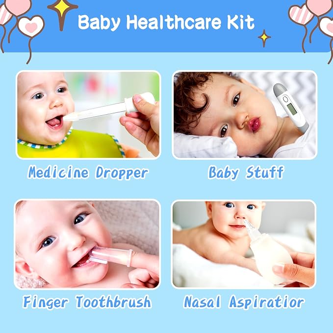 Baby Healthcare and Grooming Kit, Baby Safety Care Set, Baby Electric Nail - Image 3