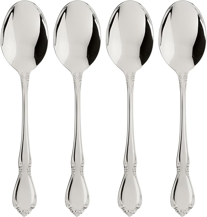 Oneida Silverware, Chateau Fine Flatware Dinner Spoons, Service by Oneida