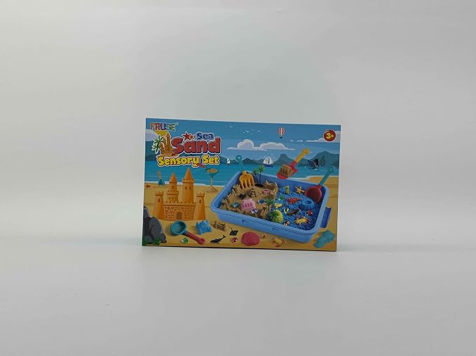FRUSE Ocean Sensory Bin, Play Sand Art Kit - Image 8