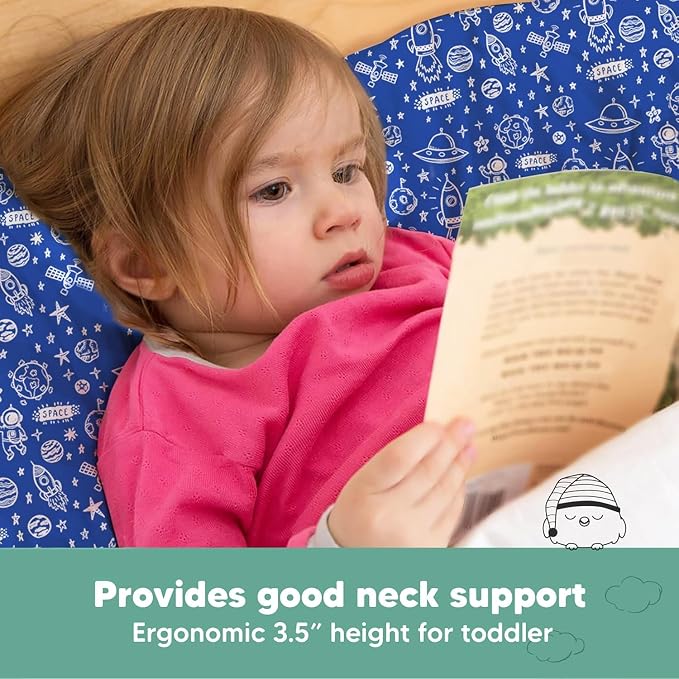 Toddler Pillow with Pillowcase - Image 5