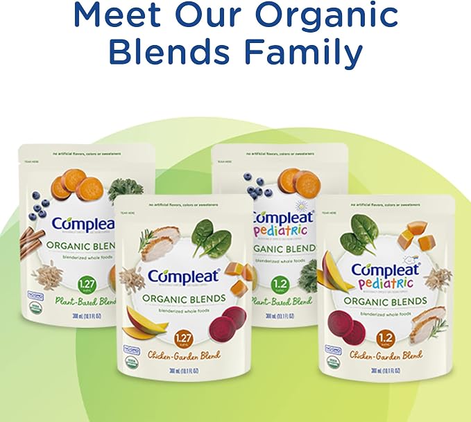Nestle Compleat Organic Blends Oral Supplement Chicken-Garden 10.1 oz Pouch 24 - Image 6