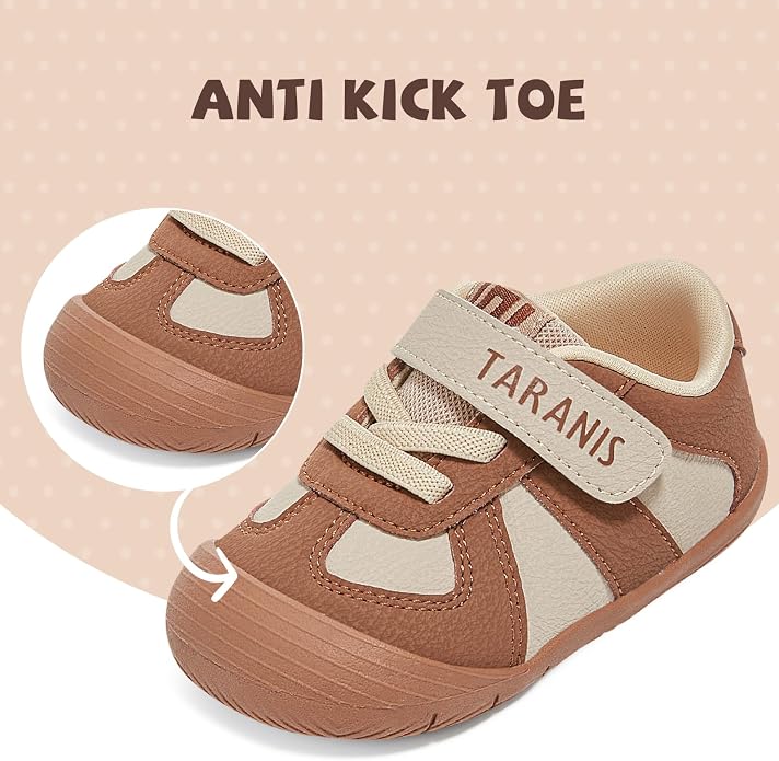 TARANIS Infant/Toddler Shoes Baby Sneaker Boy Girl First Walking Shoes - Image 3