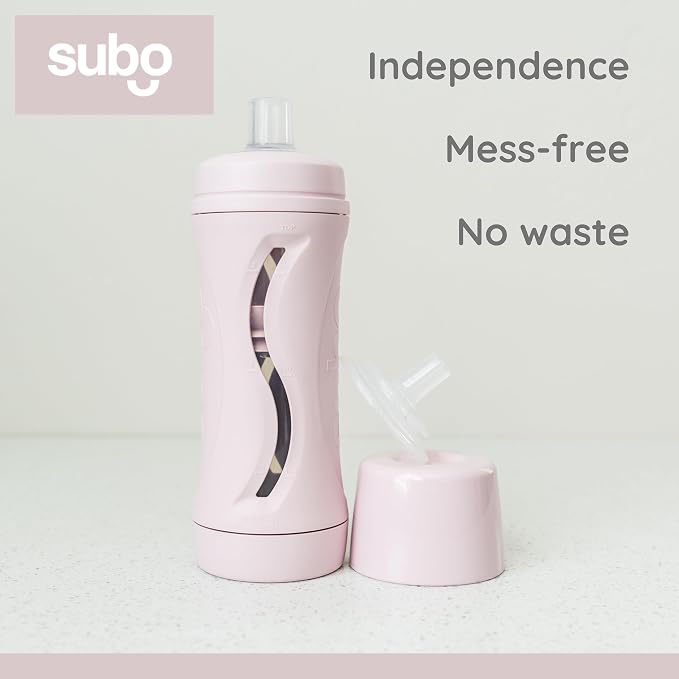 Subo Baby Food Bottle | No Mess Baby Toddler Self Feeder | Squeeze Free Design - Image 8
