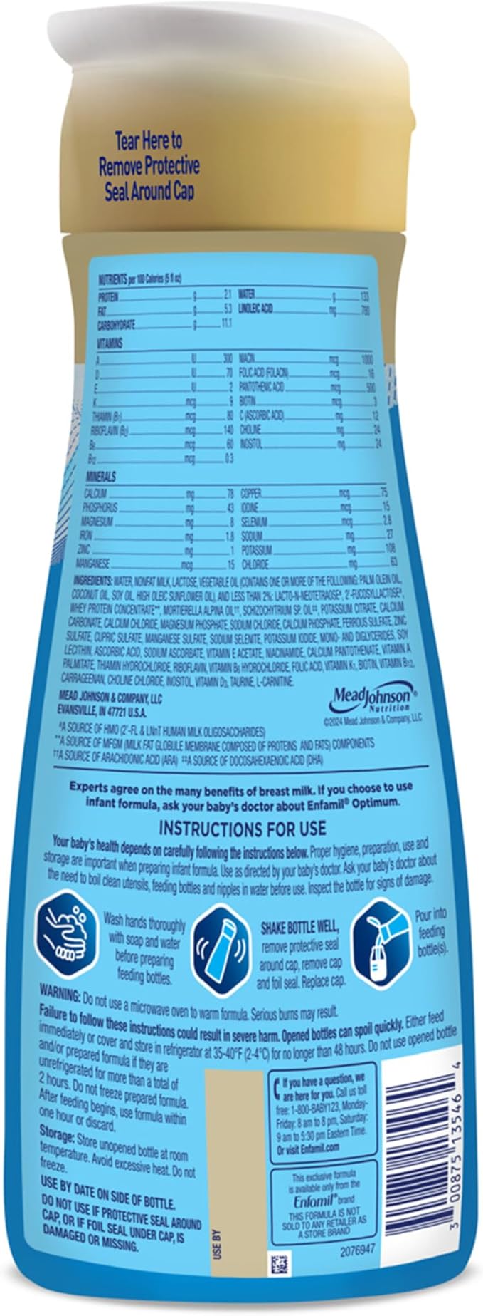 Enfamil Optimum Ready-to-Feed Baby Formula, Our Closest to Breast Milk - Image 14
