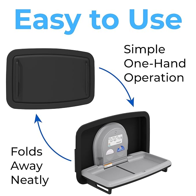 Koala Kare Baby Changing Station Horizontal Recessed-Mounted, Model KB310- - Image 5
