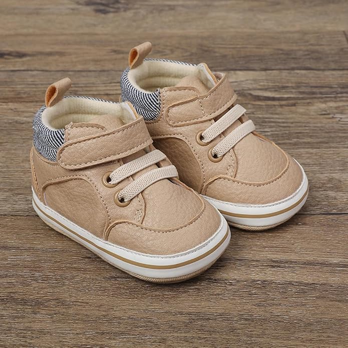 Clowora Baby Boys Girls Shoes Non-Slip Rubber Sole Sneakers Infant First - Image 3