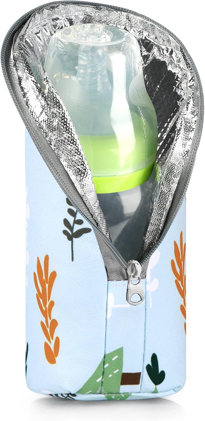 Accmor Baby Bottle Cooler Tote Bags, Insulated Breastmilk Cooler Bag, Nursing by Accmor