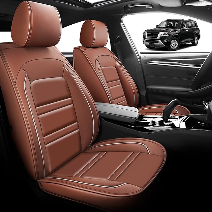 Seat Cover for Nissan Car Armada 2004-2024 | Car Seat Covers Front Seats - Image 2
